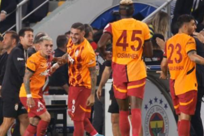 Derbinin kazananı Galatasaray oldu: Skor 3-1